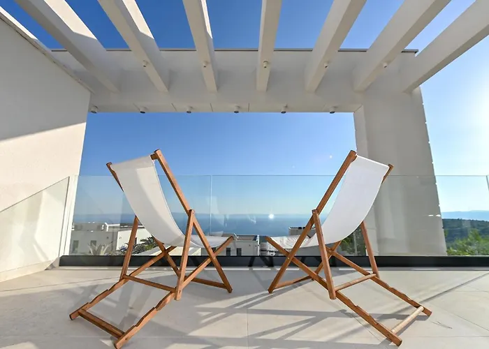 Vila Rosemary West - Heated Infinity Swimming Pool - Jacuzzi - Sea View Makarska
